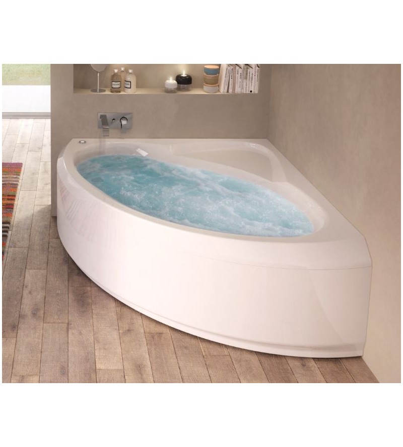Corner Bathtub With Whirlpool 140 X, Make Your Bathtub A Jacuzzi