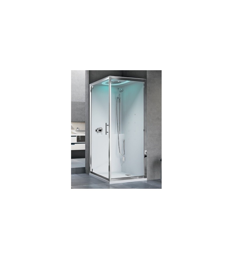 Cabina de ducha de esquina versión estándar Novellini Eon GF