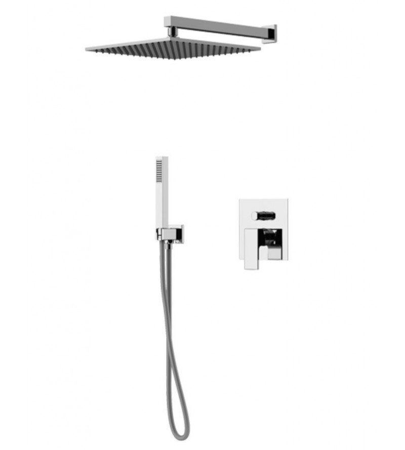 Complete square model shower kit Gattoni SQUARE KTQ15/PDC0