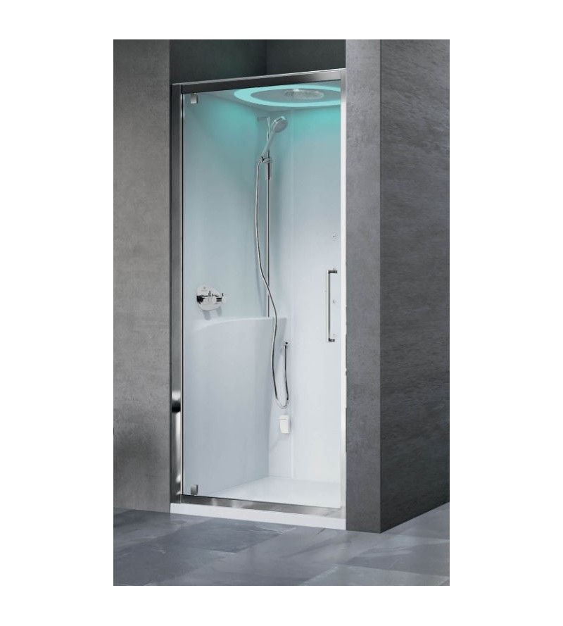 Mampara de ducha versión estándar, instalación nicho Novellini Eon G