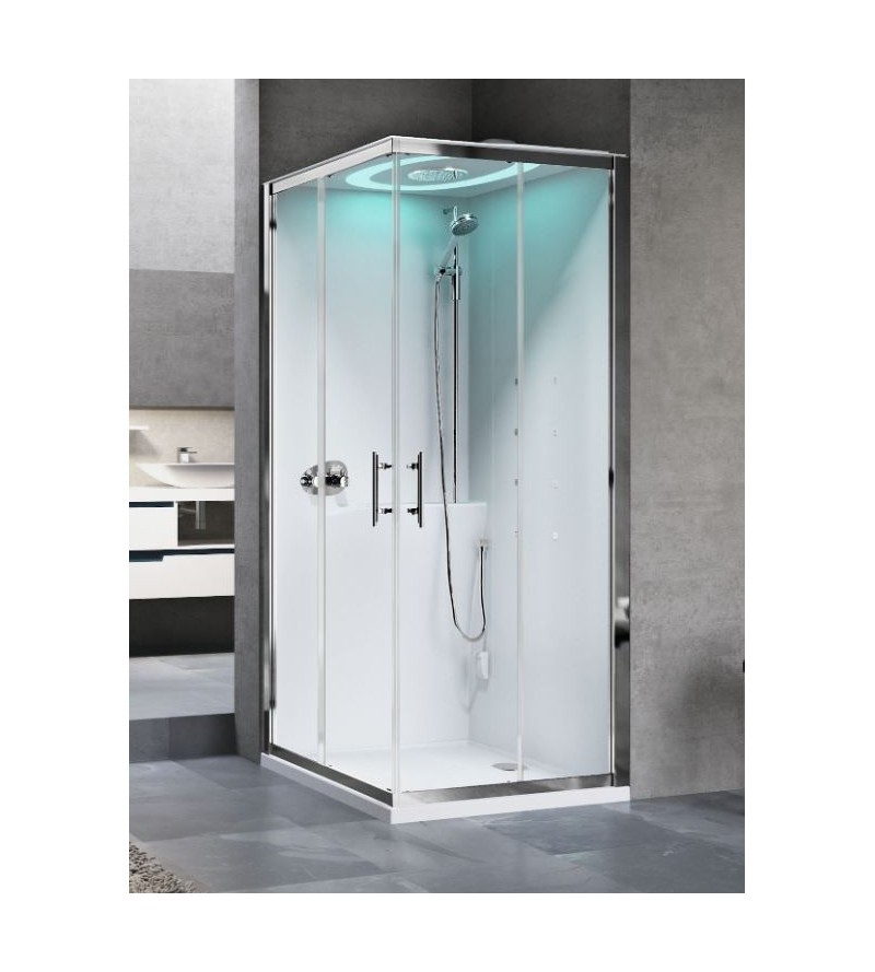Cabina de ducha de esquina versión estándar Novellini Eon A