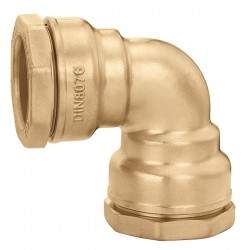 DECA - Brass curved fitting...