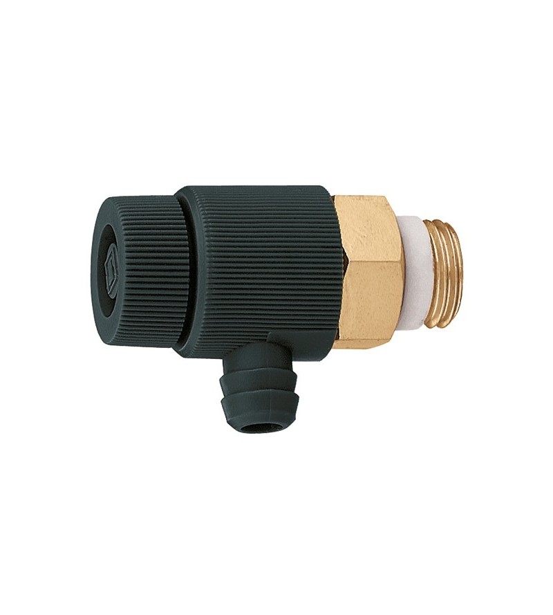 Mini robinet de vidage avec fonctionnement Tmax 85°C Caleffi 3371