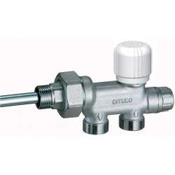 thermostatic double-pipe...