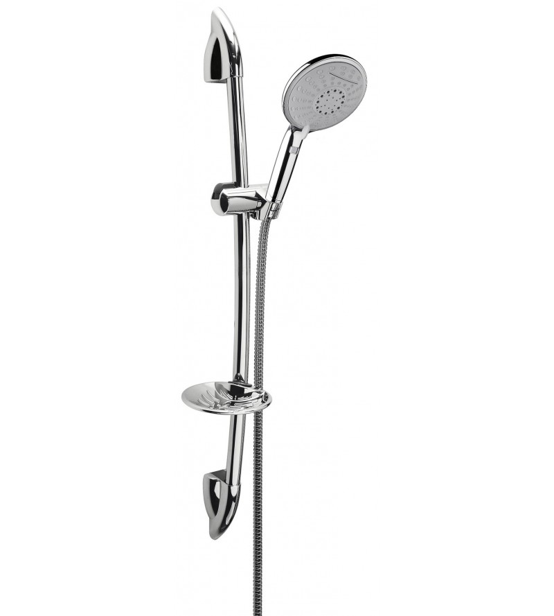 Shower rail complete with waterfall function Damast 14446