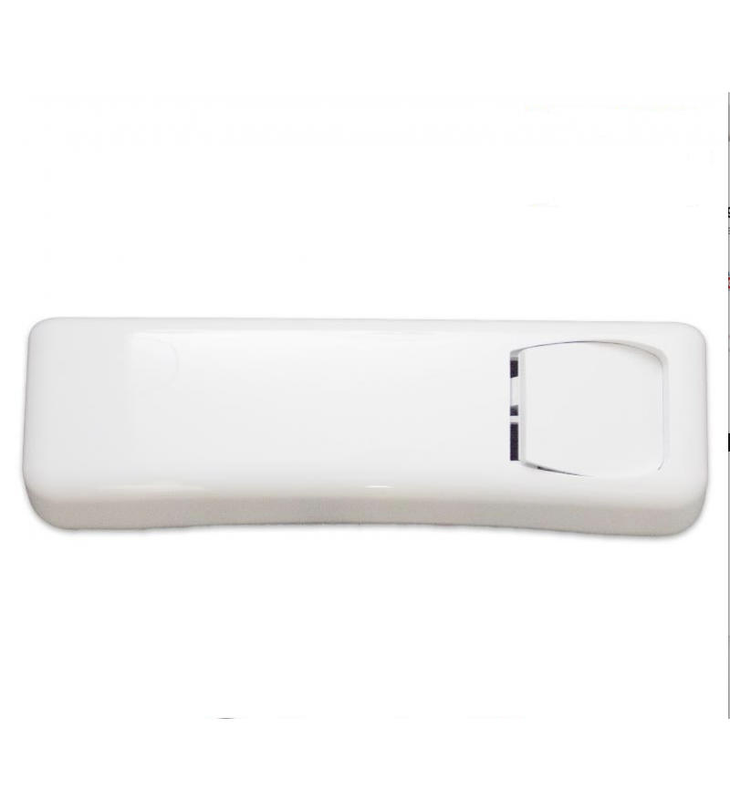 Couvercle blanc avec bouton pour boîtes de toilette externes Pucci Viva 80003120
