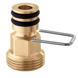 Coupling adapter with clip...