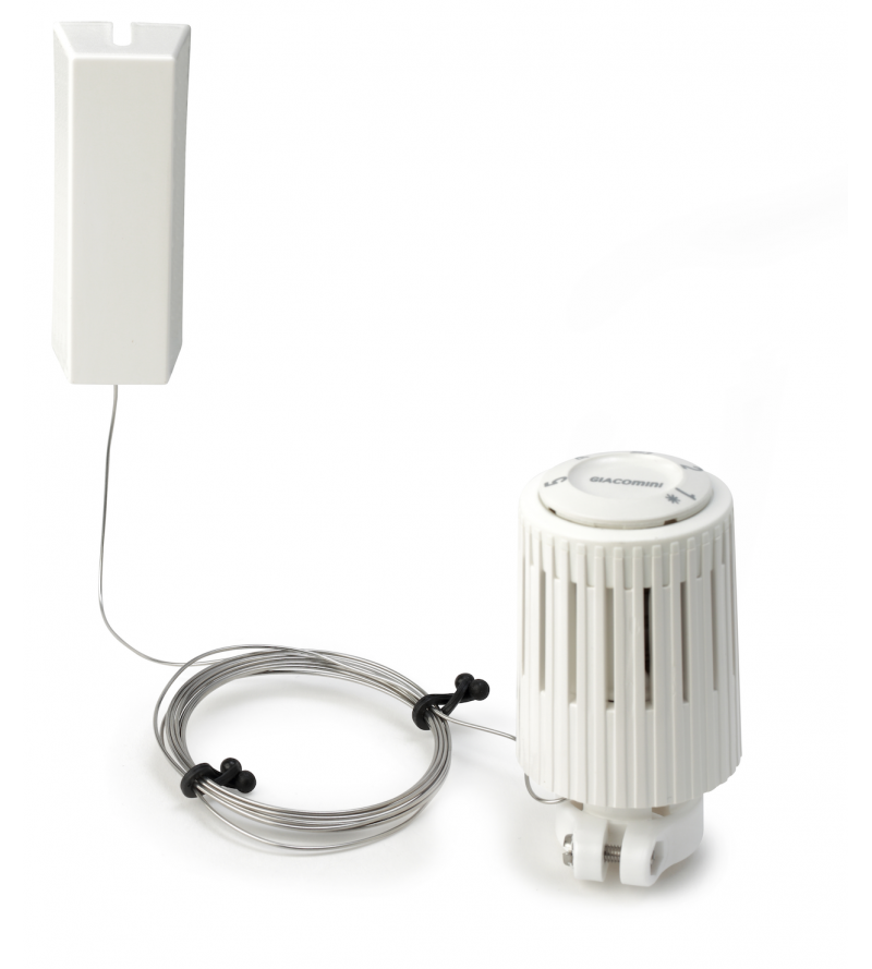Testa termostatica con sensore e regolazione a distanza Giacomini R463X