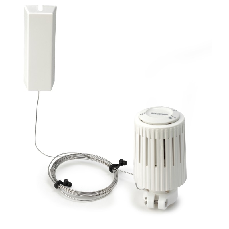 Thermostatkopf mit Flüssigkeitssensor und Ferneinstellung Giacomini R463X