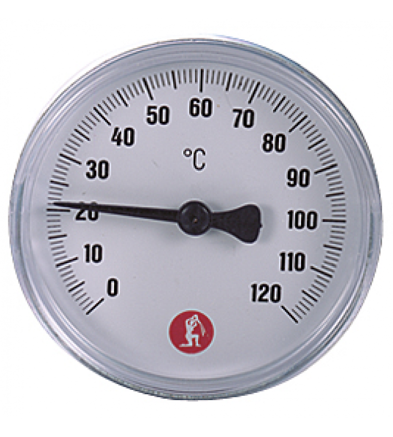 Thermometer mit Außengewinde 3/8" oder 1/2" Giacomini R540