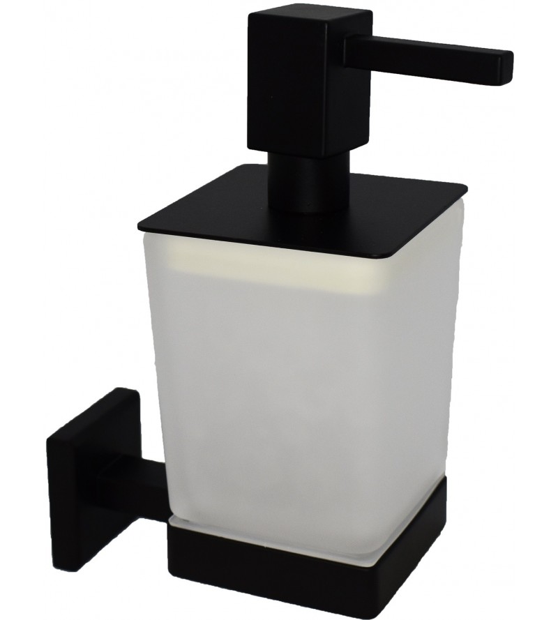Distributeur noir mat version carrée Capannoli Nook NK116 VSMM