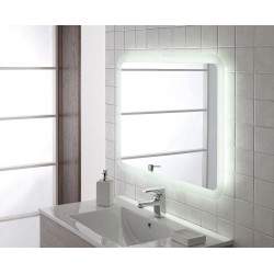 90x65 cm Specchio Standard Mobile da Bagno AICA sanitaire Specchio da Parete Rettangolare per Bagno 