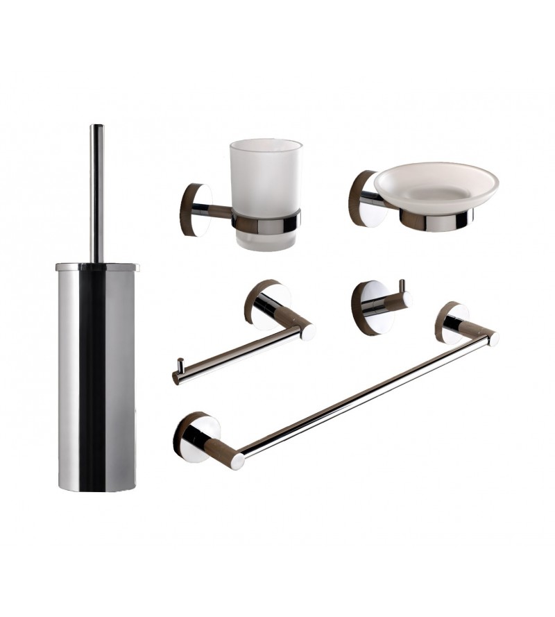 Bathroom accessories composition Capannoli Hoop HP100/8