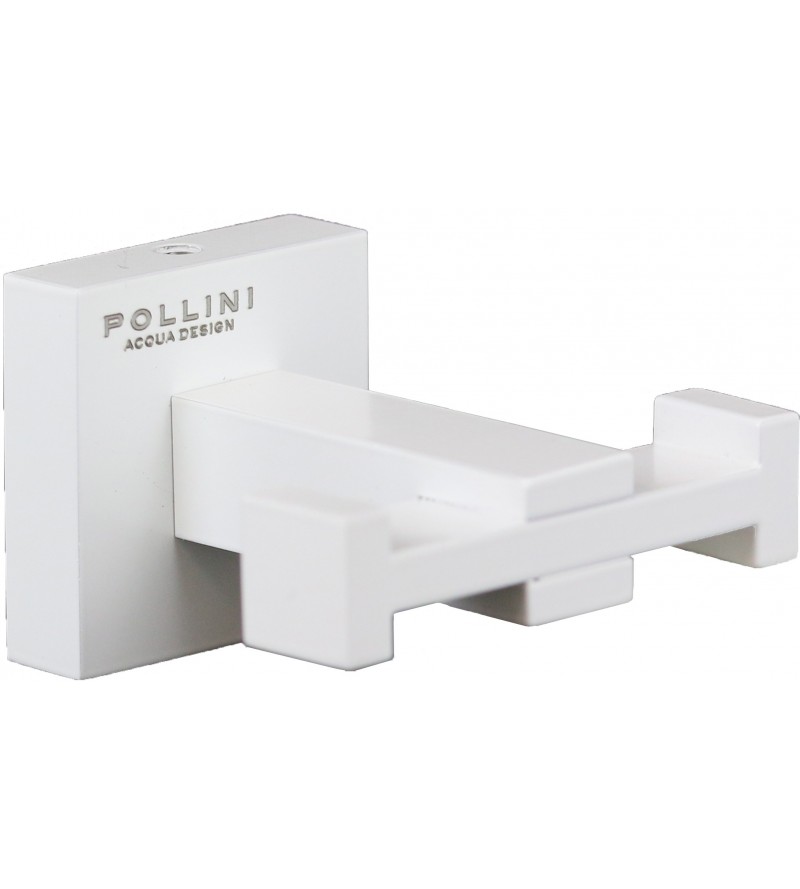 Porta salviette doppio con fissaggio a parete Pollini Acqua Design Live LV12071