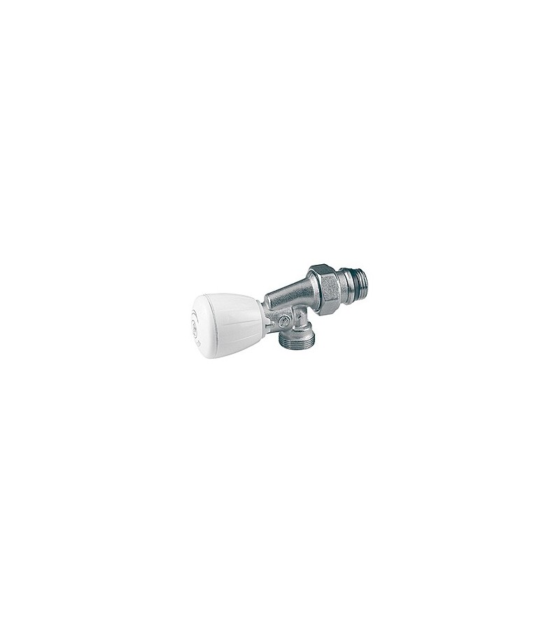 Micrometric reverse angle valve with thermostatic option Giacomini R435TGX062