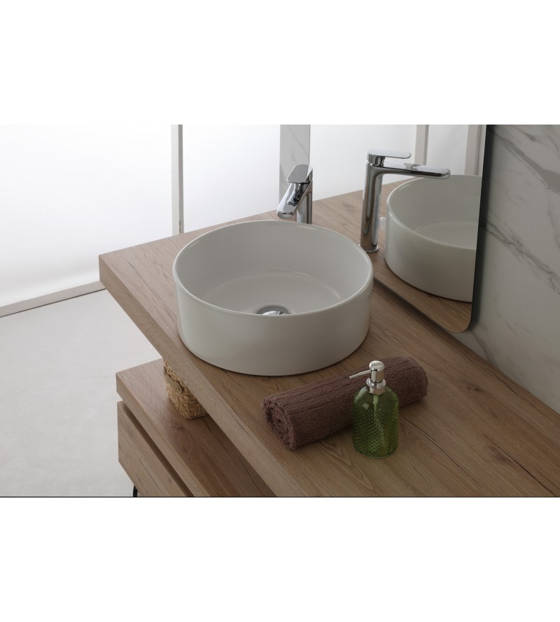 Countertop installation ceramic washbasin Feridras 606130