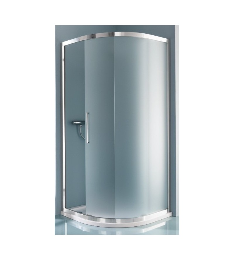 Round sliding shower enclosure with two doors Samo Europa B7863