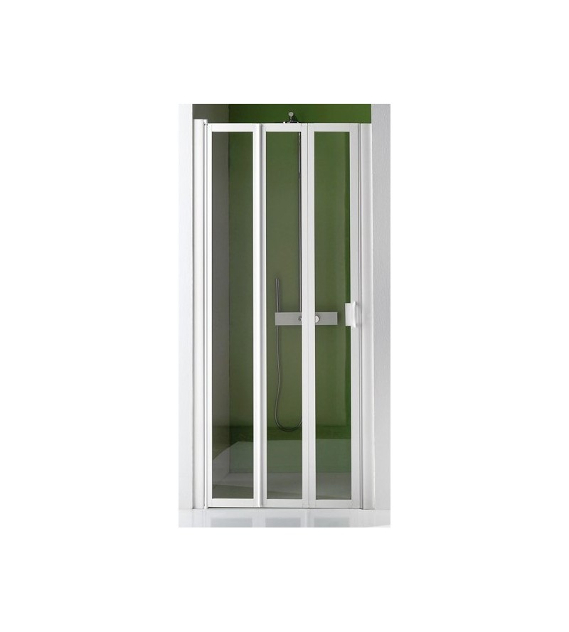 Shower door with 3 folding folding doors Samo Flex B3512
