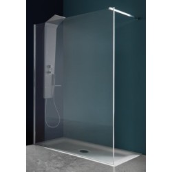Mampara de ducha plegable - B2660 - SAMO - de esquina / de vidrio templado  / vidrio transparente