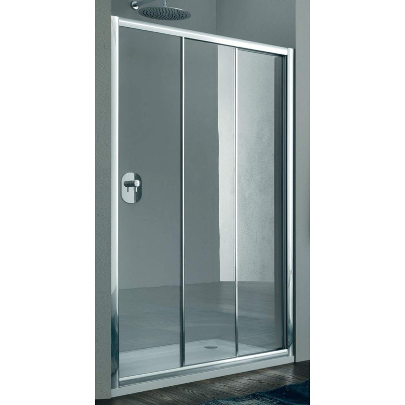 Porte de douche pour niche modèle 105 cm avec 3 portes coulissantes Samo America Quattro B6455ULUTR