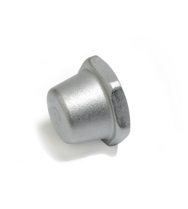 Chrome plated brass cap for lockshield for toweldryer Giacomini P26A