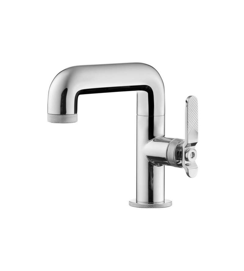 Basin mixer complete with clic-clac 1"1/4 waste IB Rubinetterie Bold Lever B2200CC