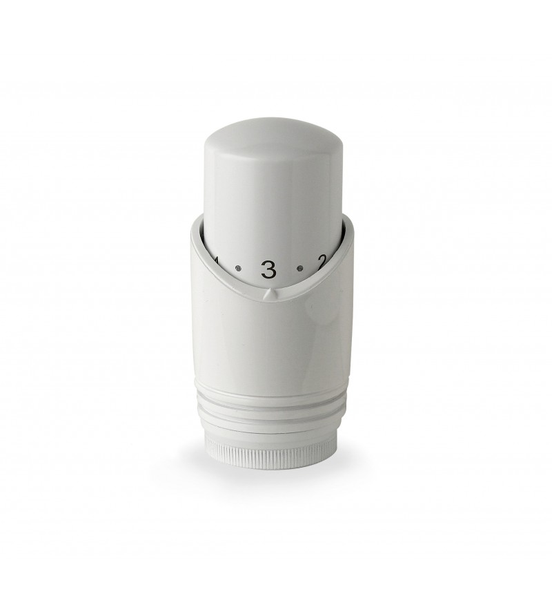 Weißer Thermostatkopf mit eingebautem Sensor Arteclima 310BB