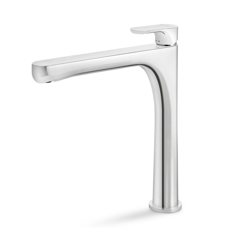 High version washbasin mixer without waste Newform Linfa II 69415