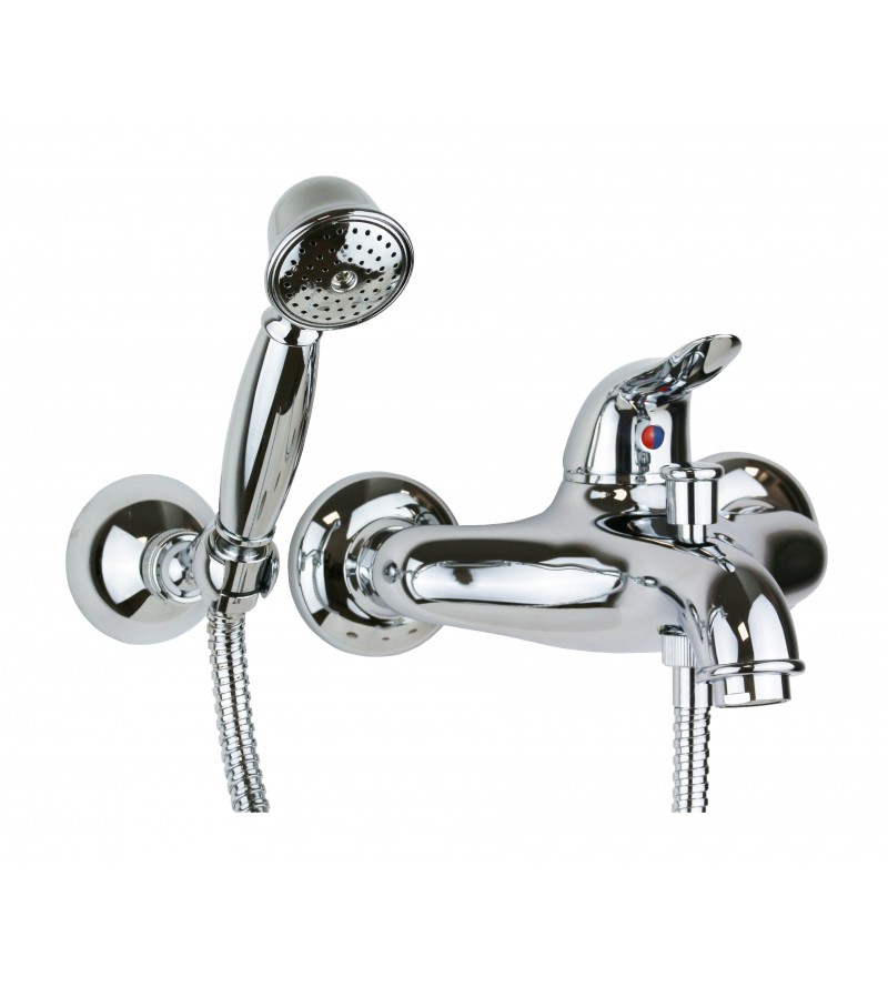Exposed bath mixer with shower set Nice Wilson 2828003CR