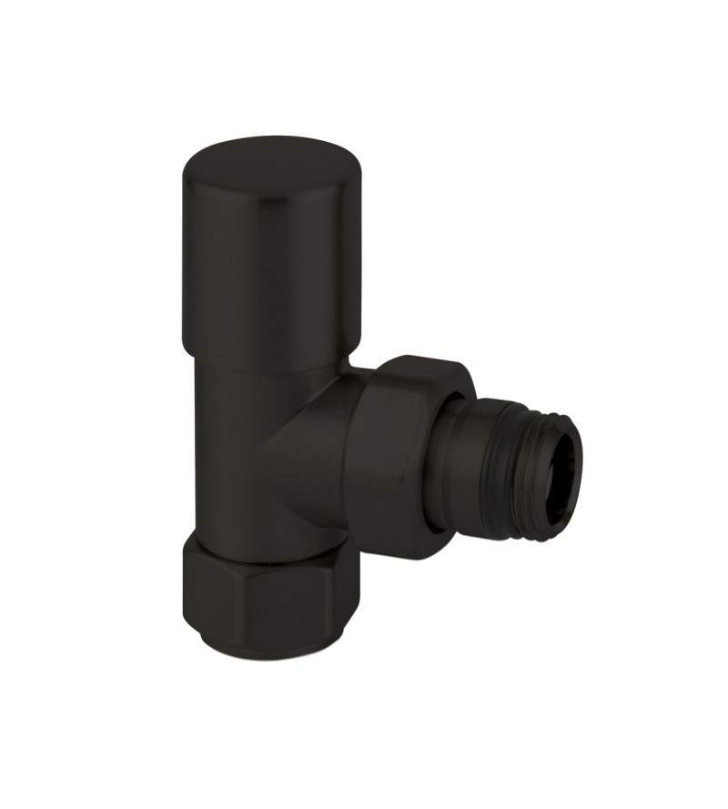 Matt black 1/2 "angle valve with thermostatic option Arteclima 30812NO
