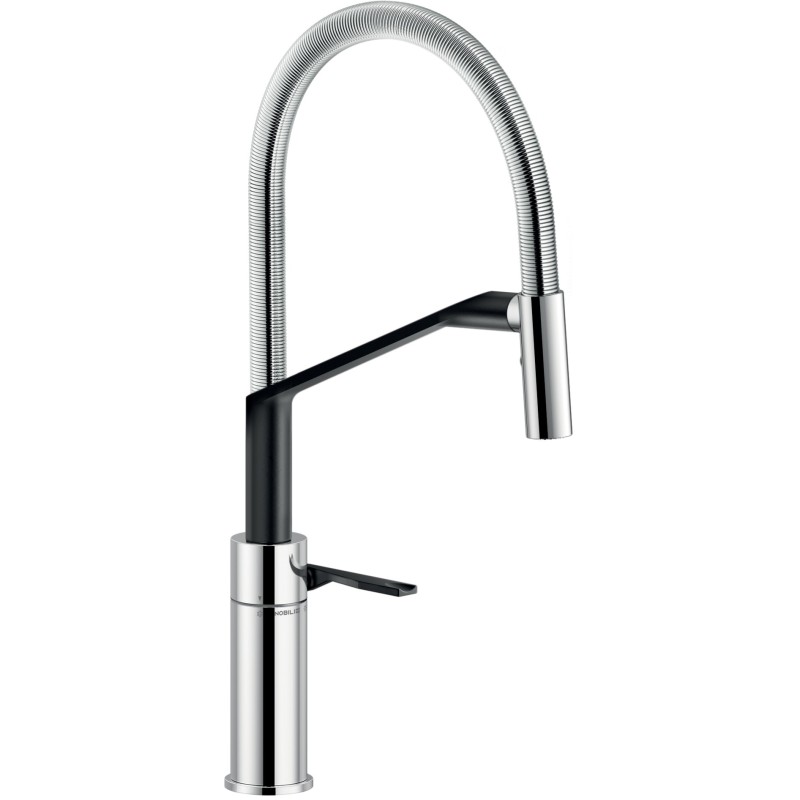 Kitchen sink mixer with adjustable shower Nobili Heron HR125300CB