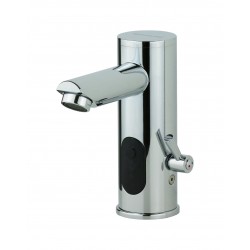 Chrome electronic tap with...