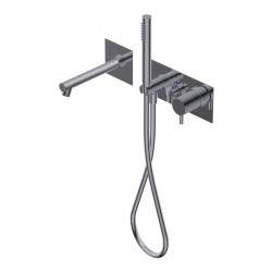 Built-in bath mixer with...