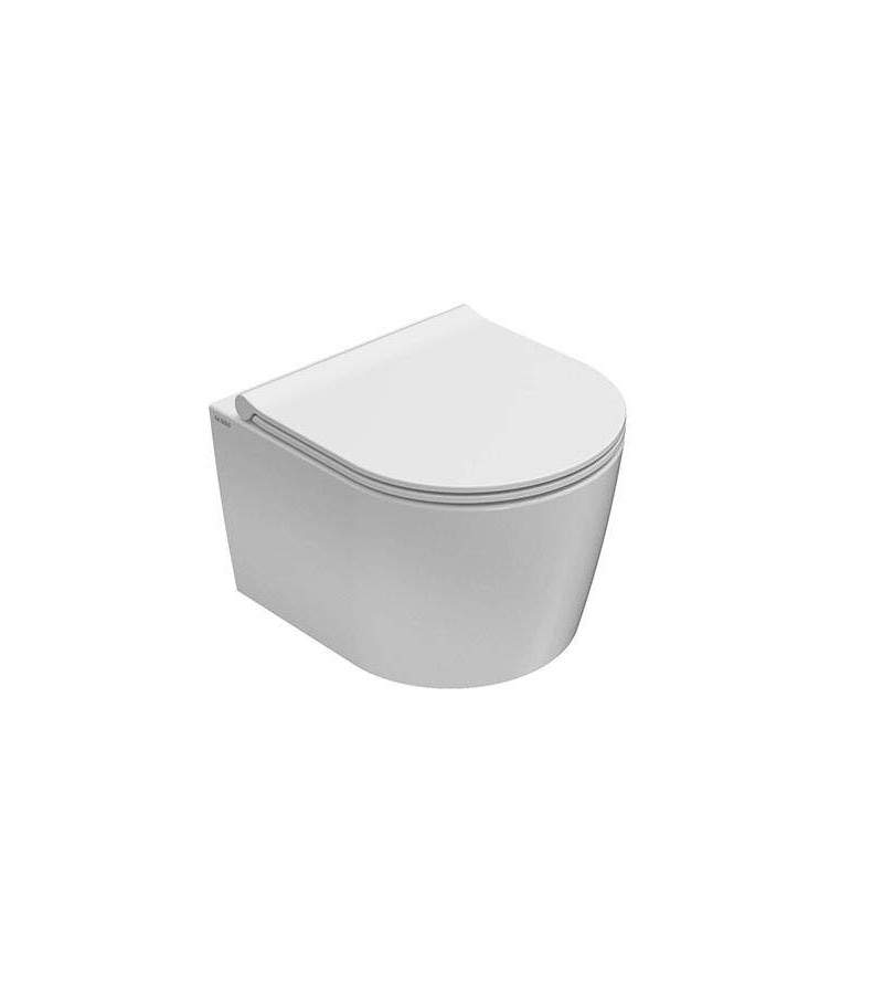 Toilettenschüssel 43 cm + Softclose-Sitzbezug Globo Forty FOS06+FOR22