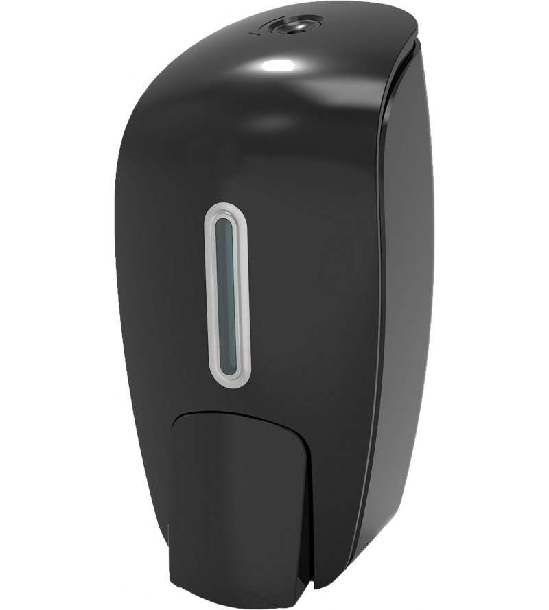 Manual dispenser for liquid soap in matt black Tecom 151051NR