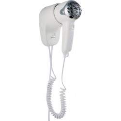 Wall mounted hairdryer with...