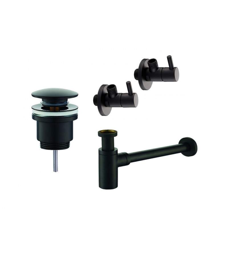 Complete set for sink siphon - waste and taps Piralla KITSCA6