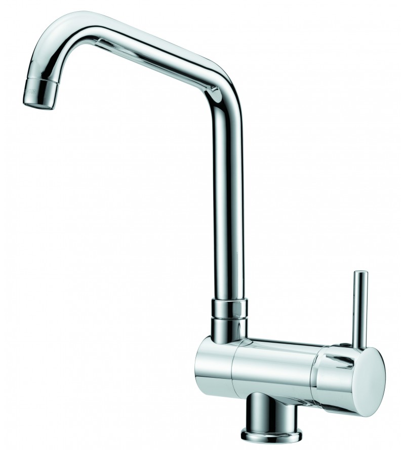 Under-window sink mixer with adjustable spout Gioira&Redi Web 462