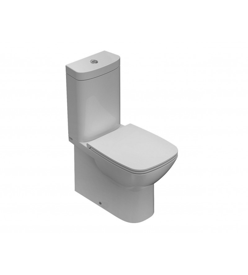 Vaso WC monoblocco installazione filo parete 65.37 Globo Daily DA003BI