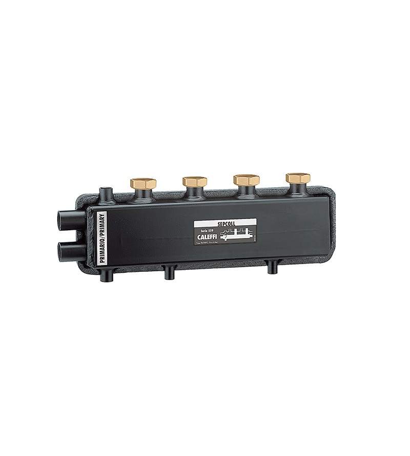 SEPCOLL Separatore idraulico-collettore per impianti di riscaldamento e condizionamento Caleffi 559320