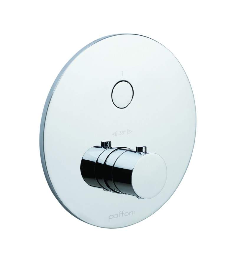 Set esterno termostatico doccia incasso ad 1 funzione Paffoni Compact Box CPT013CR