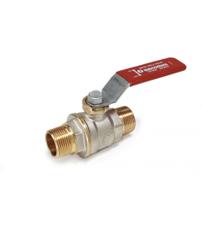 DADO ball valve male-male connections Giacomini R913L
