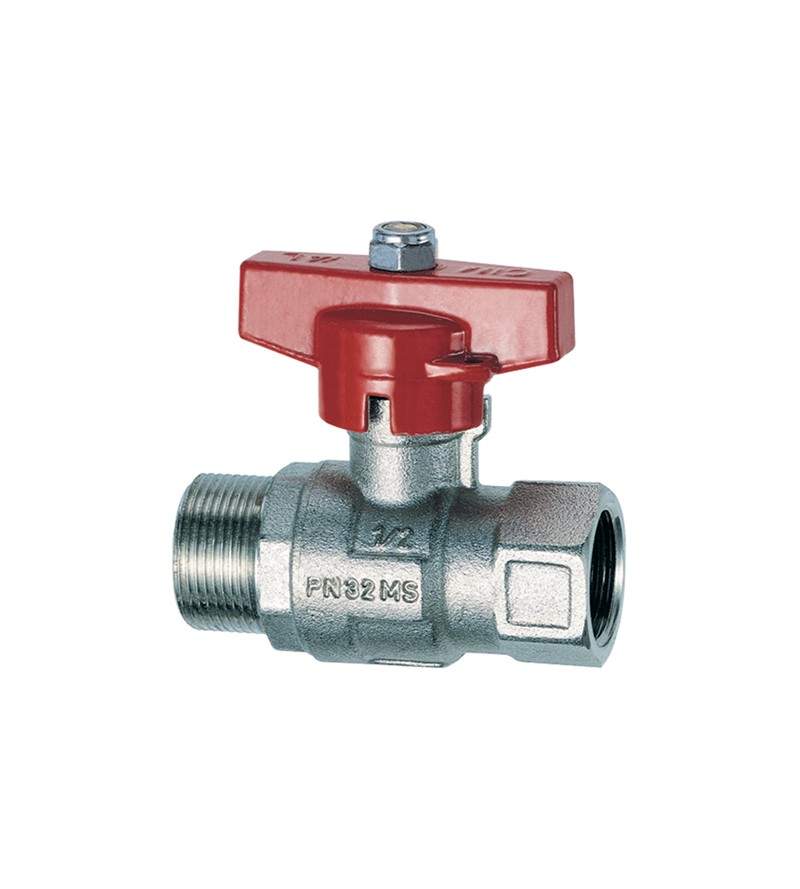 Full bore ball valve Red lever FAR 3038