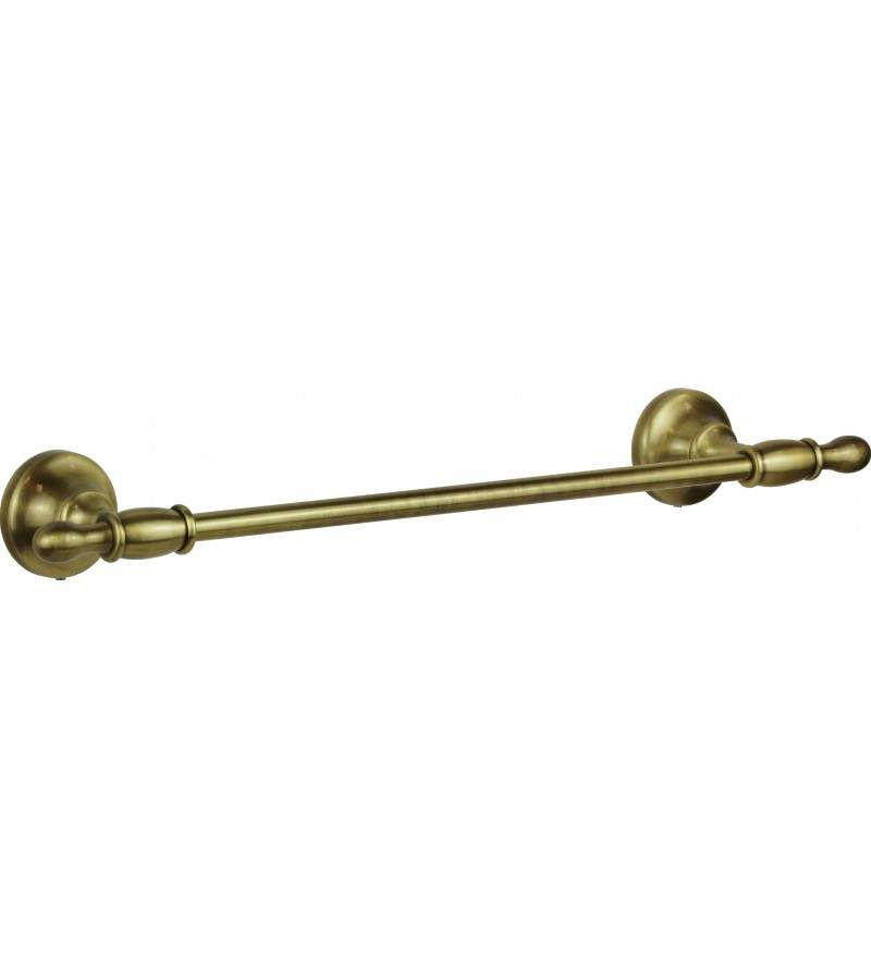 Porta salviette lungo 45 cm in ottone colore bronzo Capannoli Serie900 905/45 ZZ