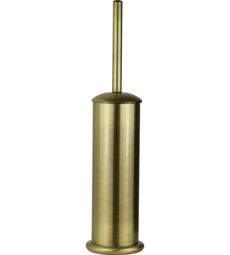 Floor-standing toilet brush holder in bronze color 45 cm high Capannoli X14 ZZ