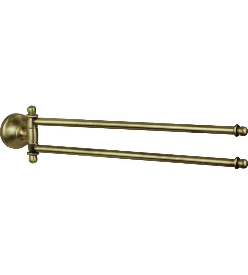 Articulated towel holder in bronze color Capannoli Serie900 911 ZZ