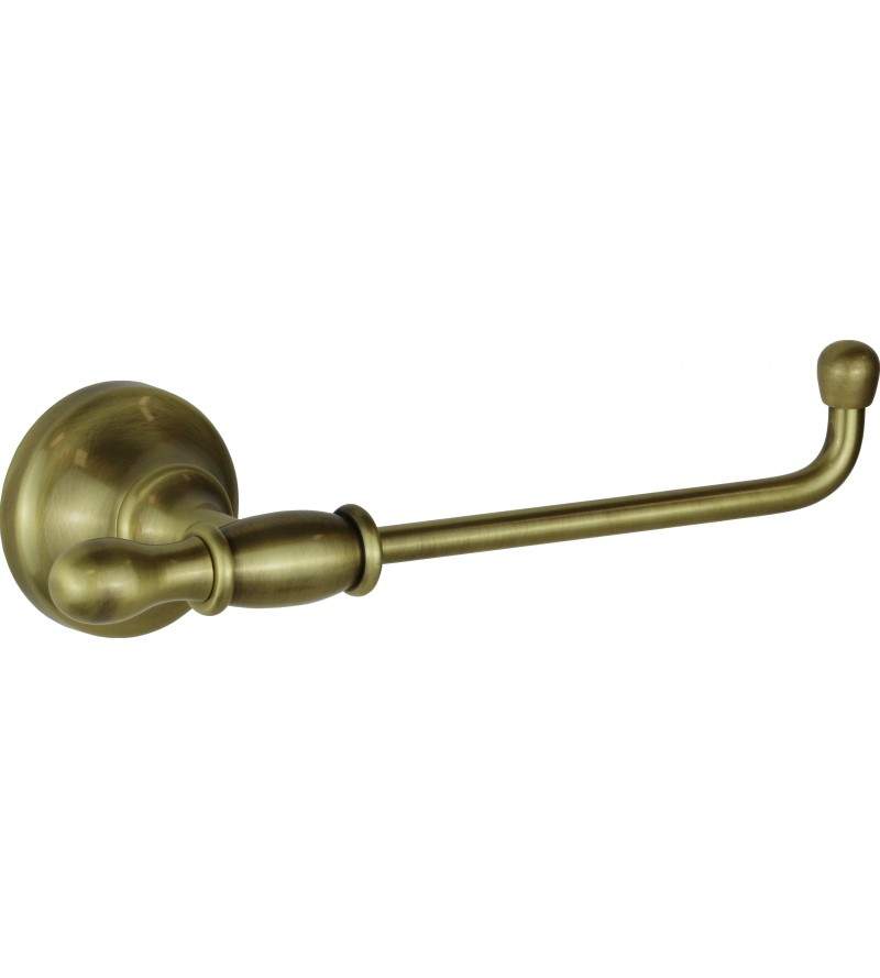 Toilet paper holder in bronze color with wall installation Capannoli Serie900 907 ZZ