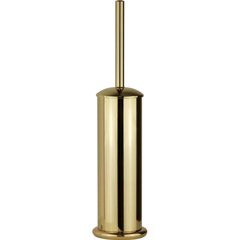 Standing toilet brush holder in gold color Capannoli Serie900 X14 RR