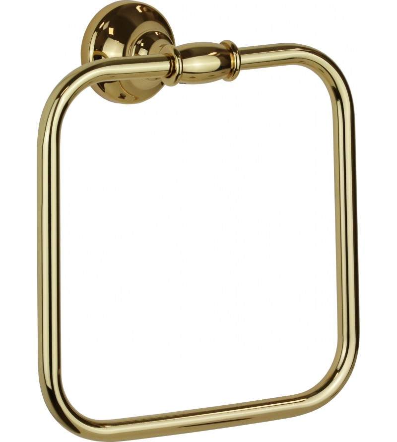 Porta salviette ad anello in colore oro Capannoli Serie900 910 RR