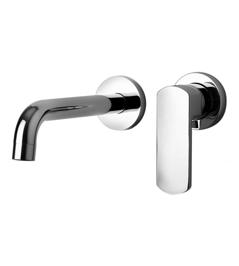 Wall mounted washbasin mixer with 199 mm long spout Paini Ovo 86CR208
